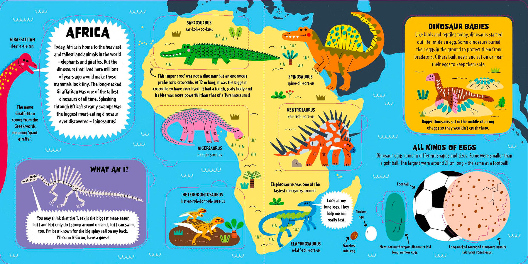 My First Lift-the-Flap Dinosaur Atlas (North & South America edition)