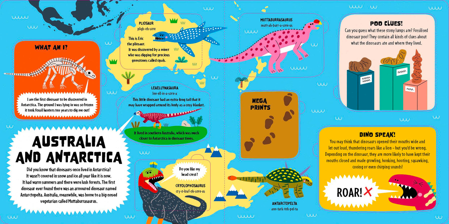 My First Lift-the-Flap Dinosaur Atlas (North & South America edition)