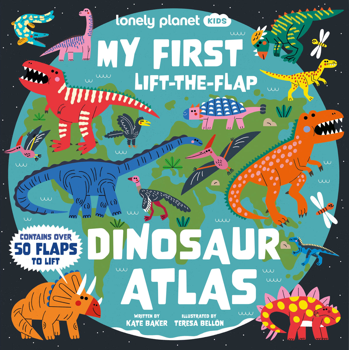 My First Lift-the-Flap Dinosaur Atlas (North & South America edition)