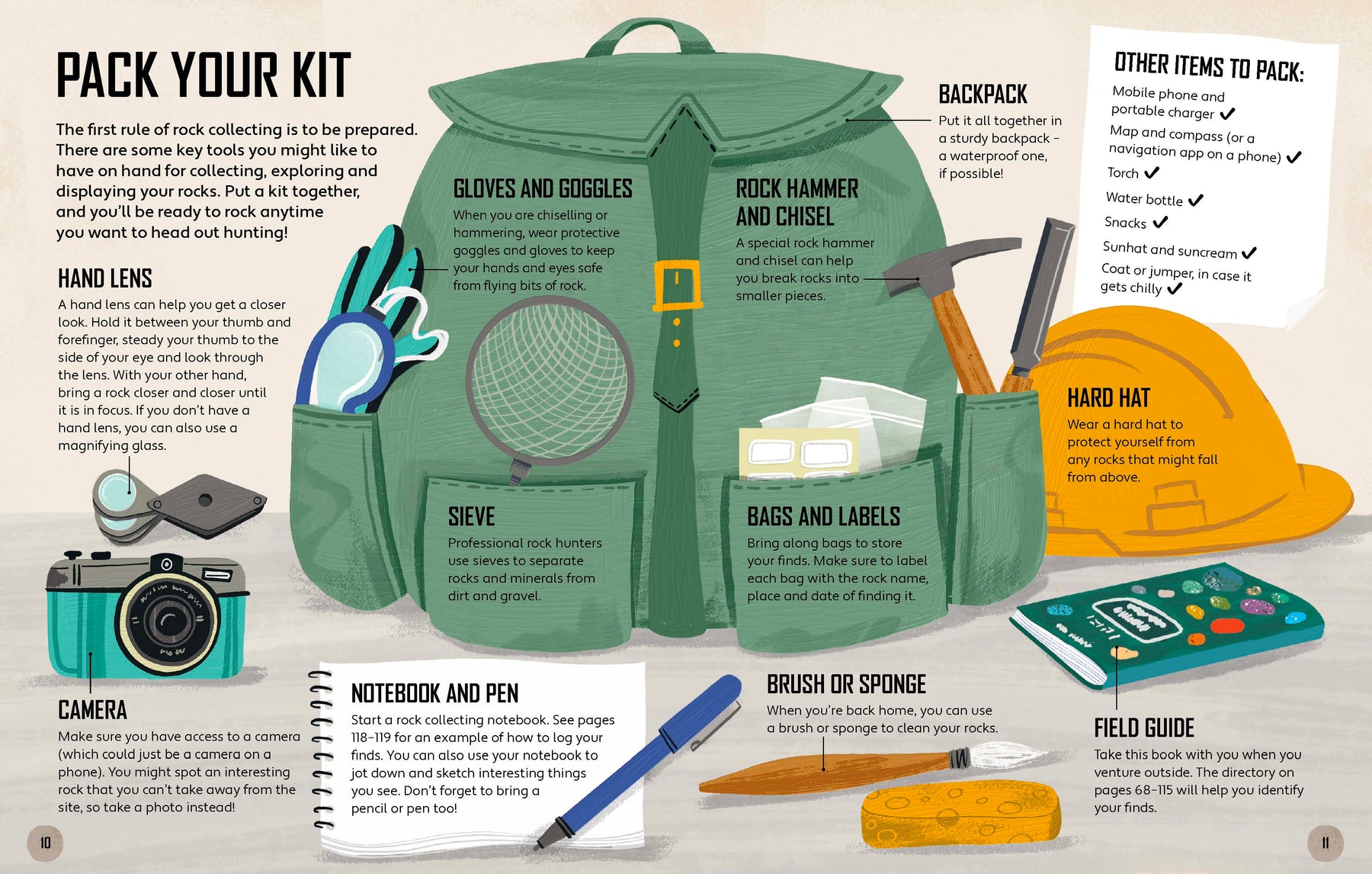 Let's Go Rock Collecting (North & South America edition)