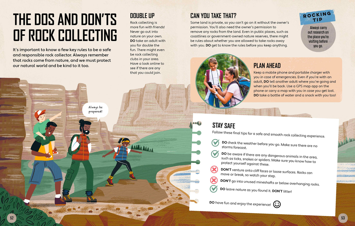 Let's Go Rock Collecting (North & South America edition)