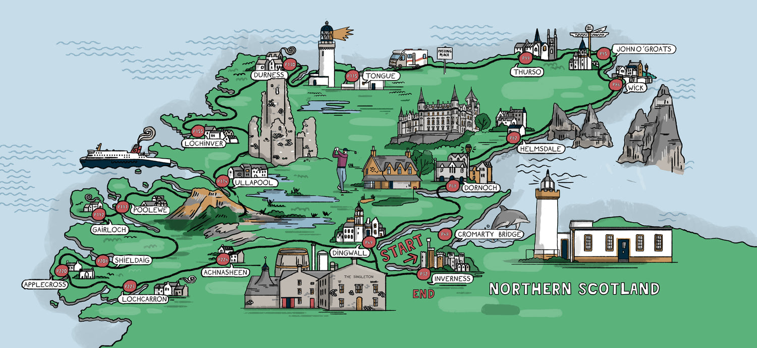 Journey North Coast 500 - Book
