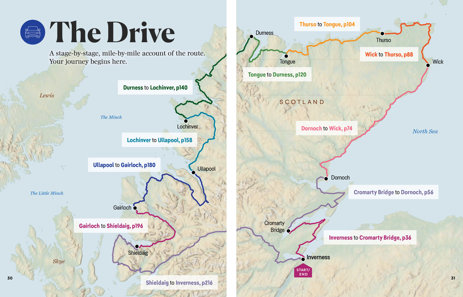 Journey North Coast 500 - Book