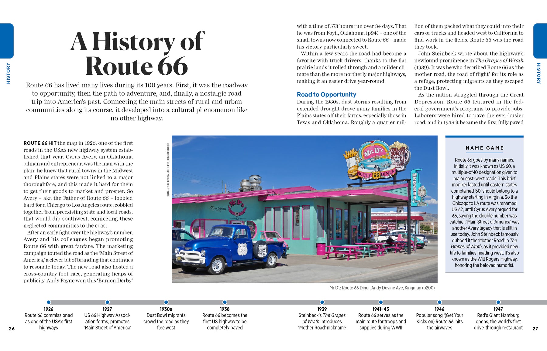 Journey Route 66 - Book