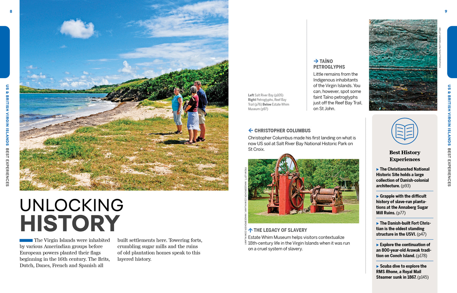 Experience US & British Virgin Islands  - Book
