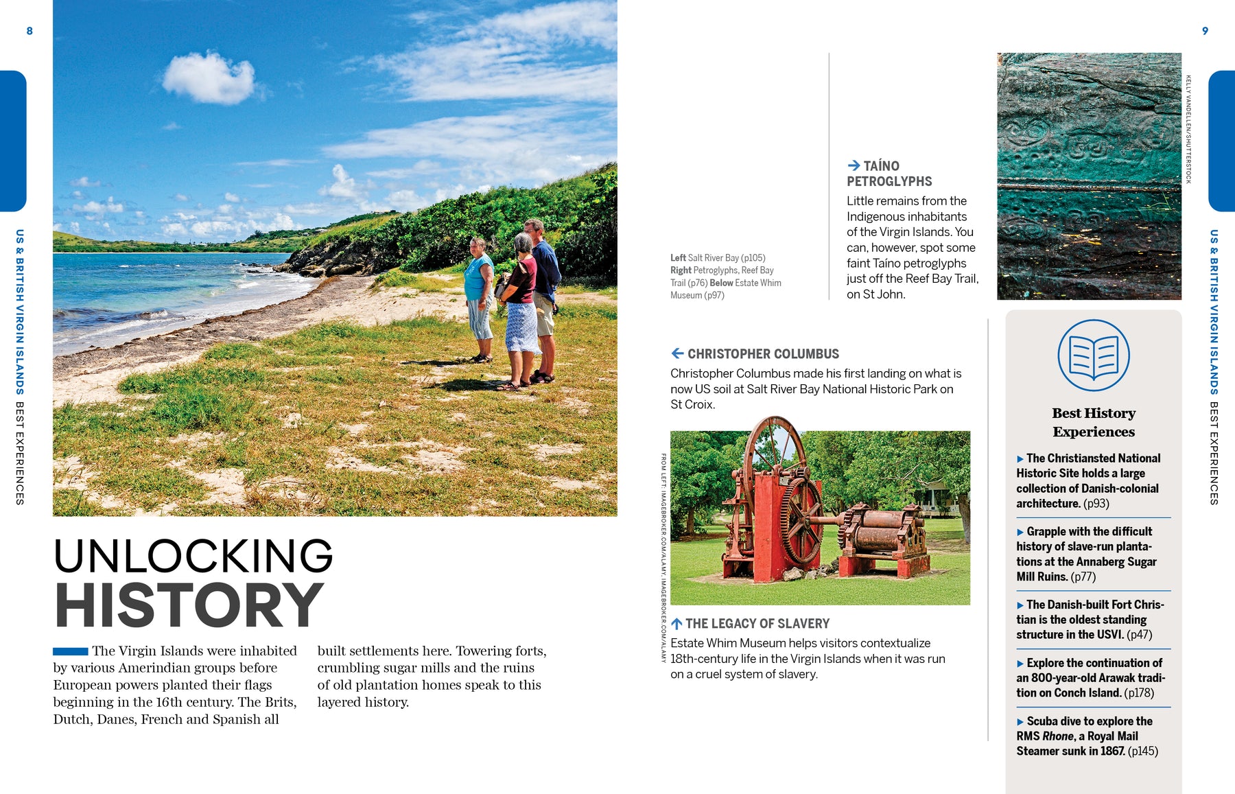 Experience US & British Virgin Islands  - Book