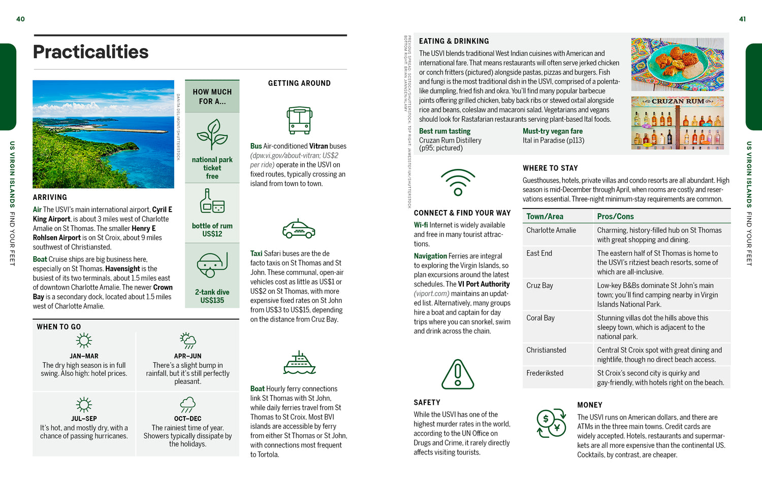 Experience US & British Virgin Islands  - Book