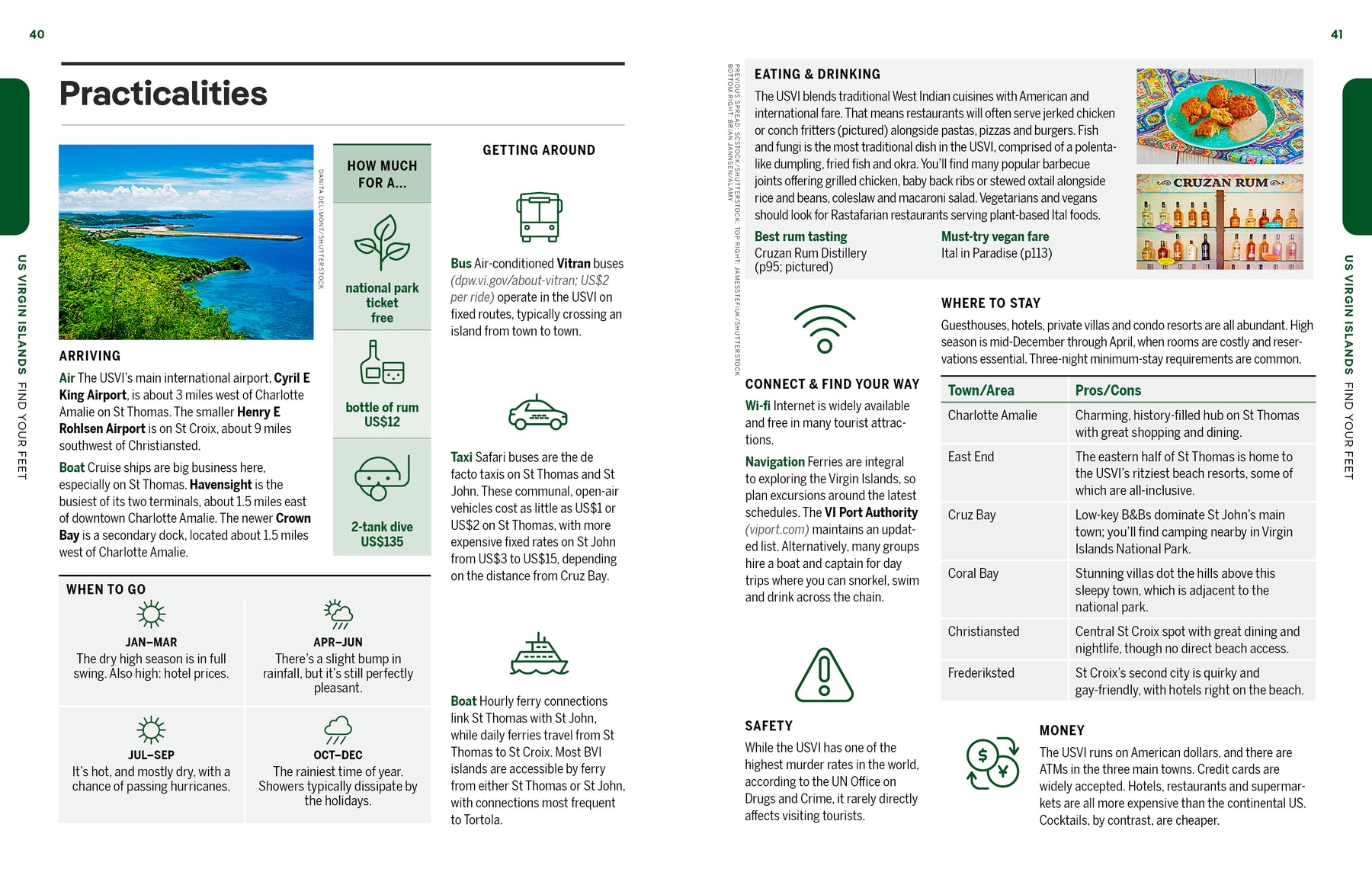 Experience US & British Virgin Islands  - Book