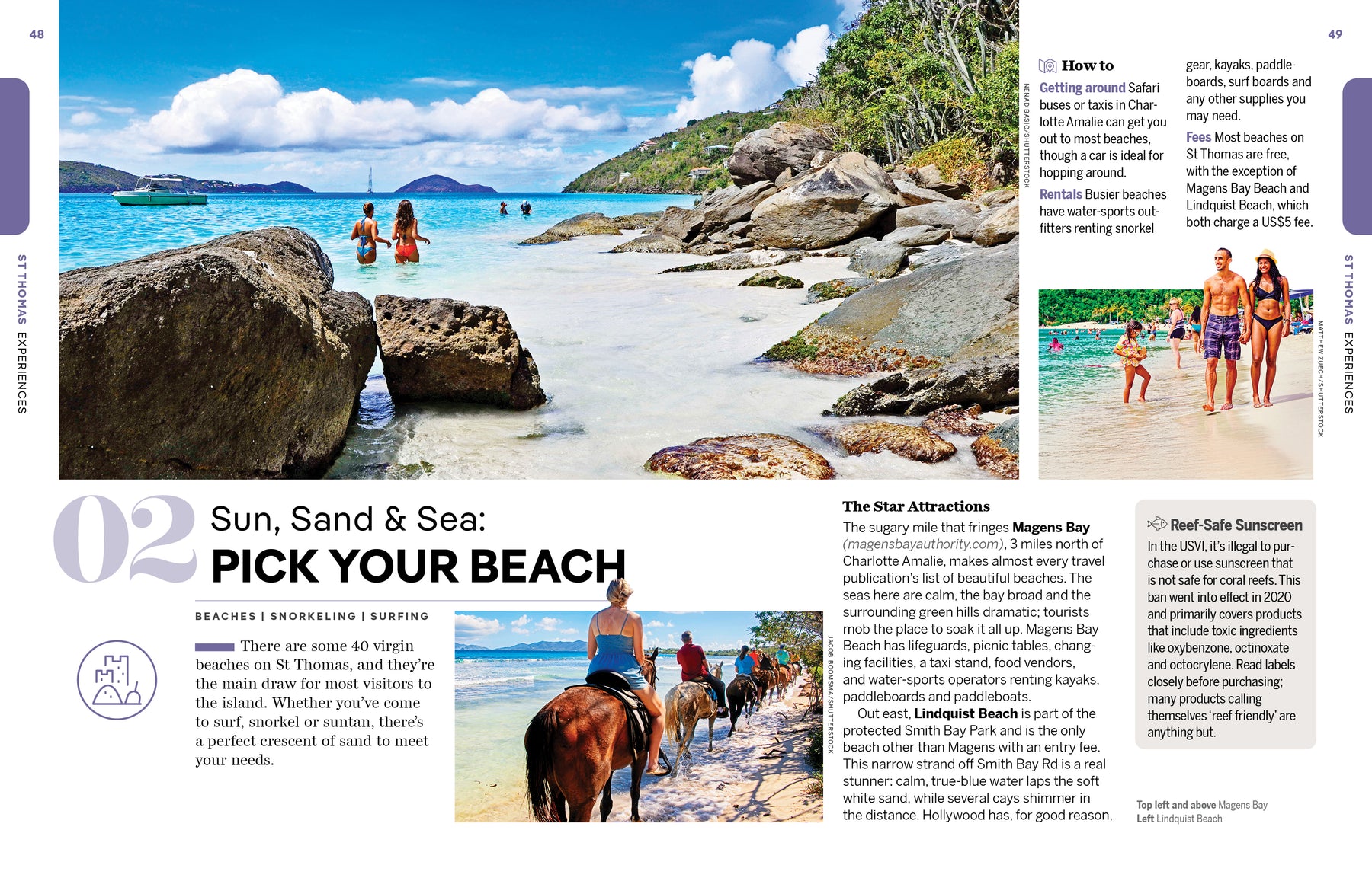 Experience US & British Virgin Islands  - Book