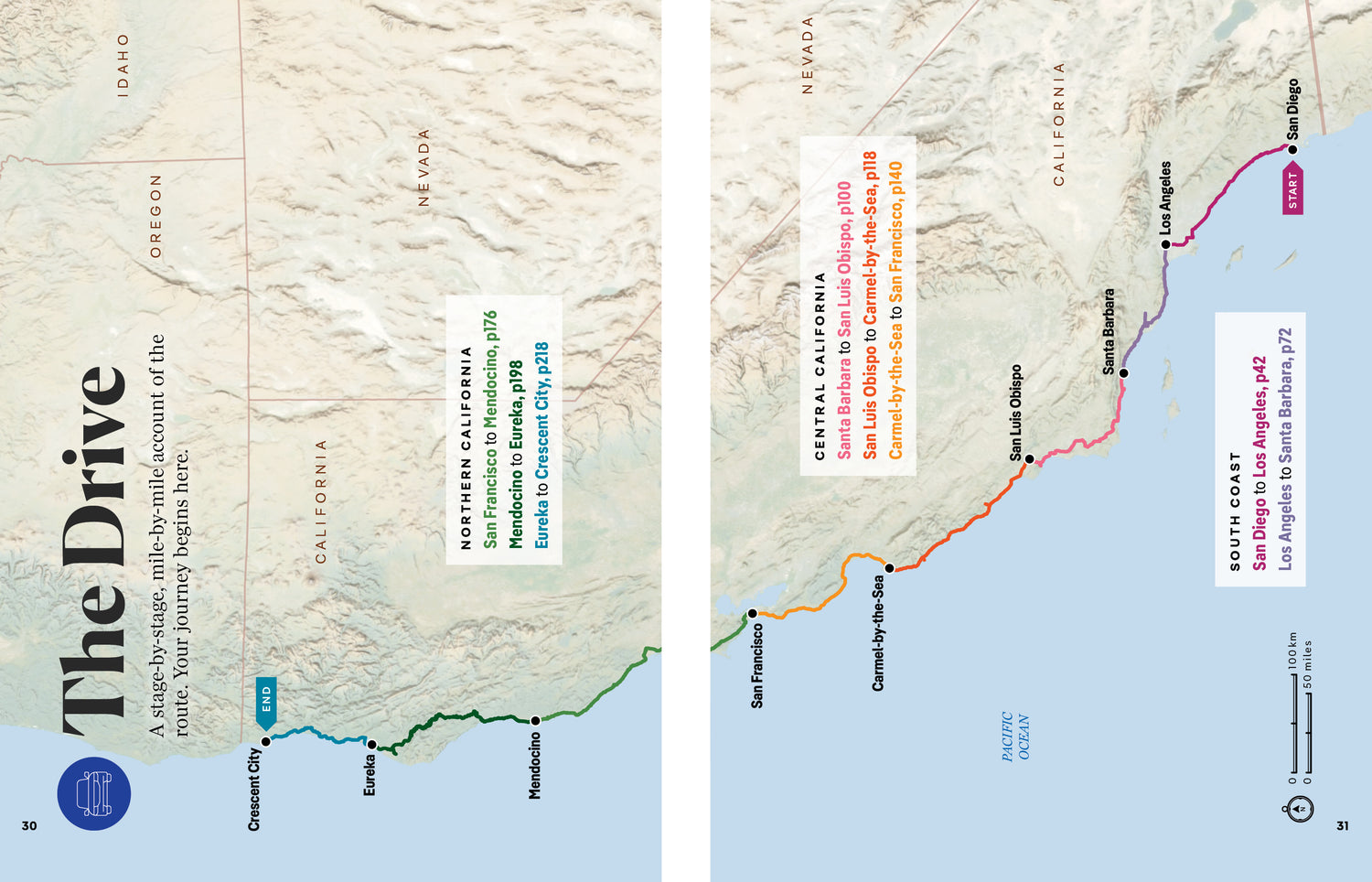 Journey Pacific Coast Highway -  Book