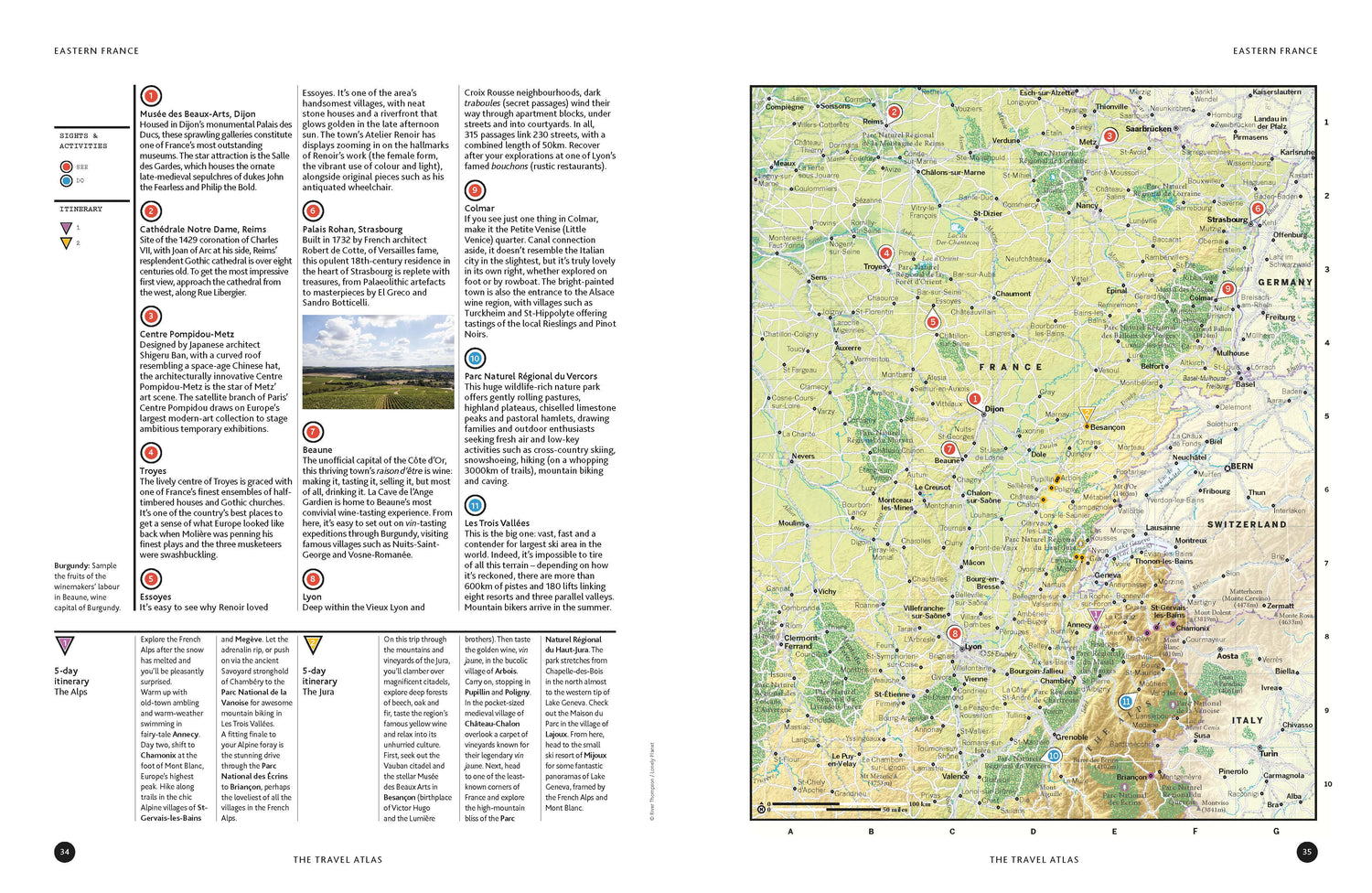 The Travel Atlas (Paperback) - Book