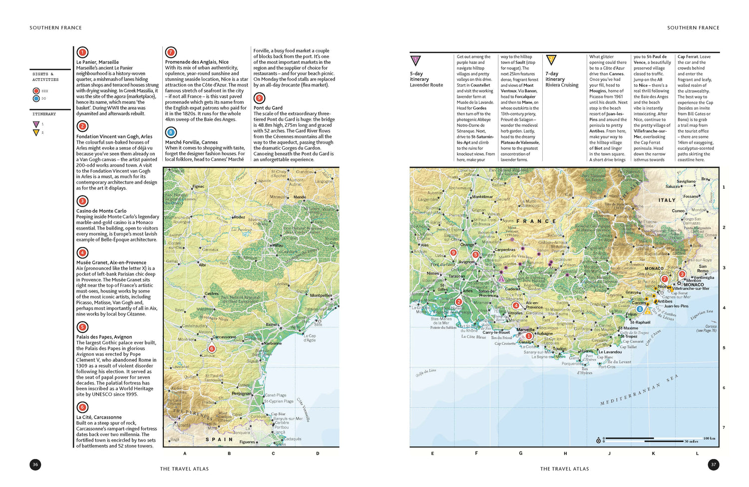The Travel Atlas (Paperback) - Book