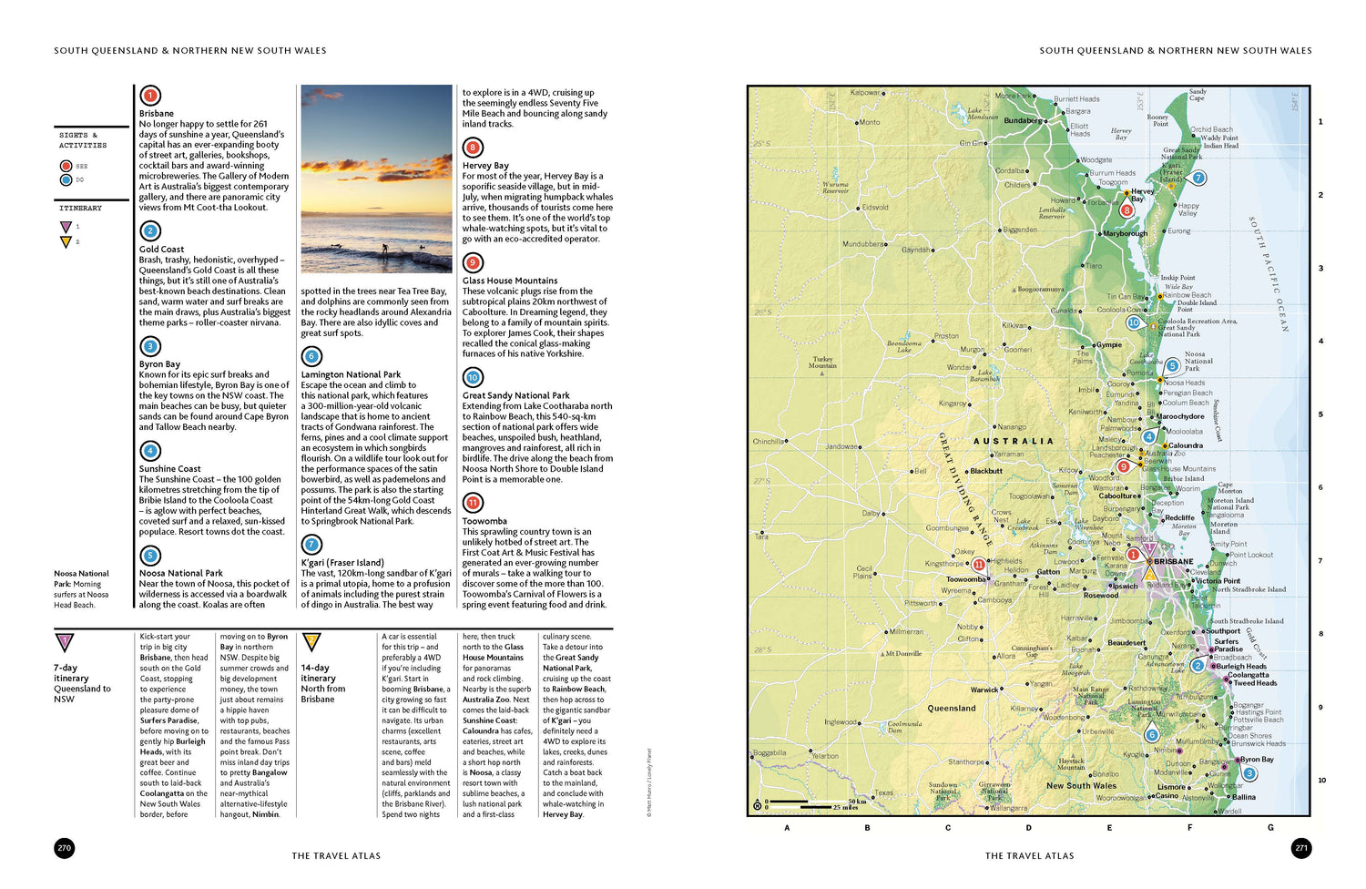 The Travel Atlas (Paperback) - Book