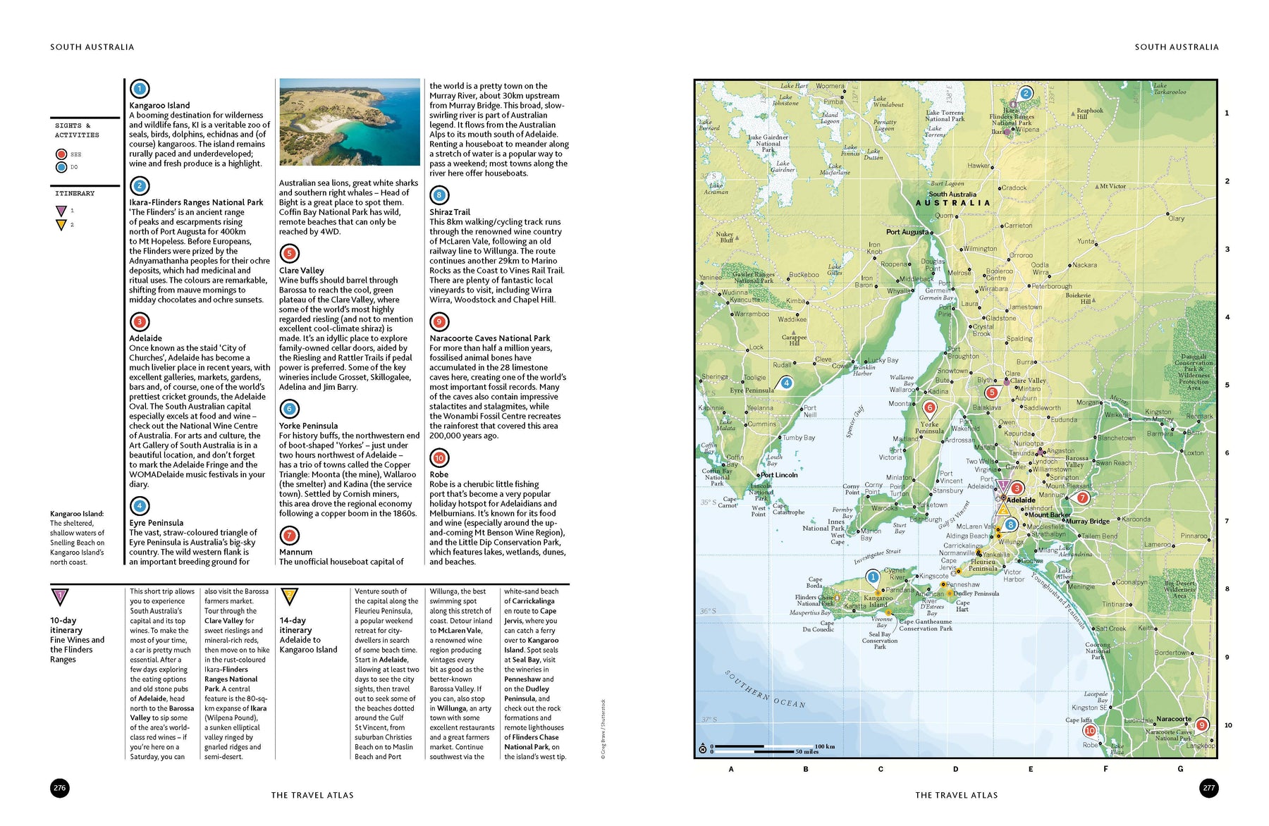 The Travel Atlas (Paperback) - Book