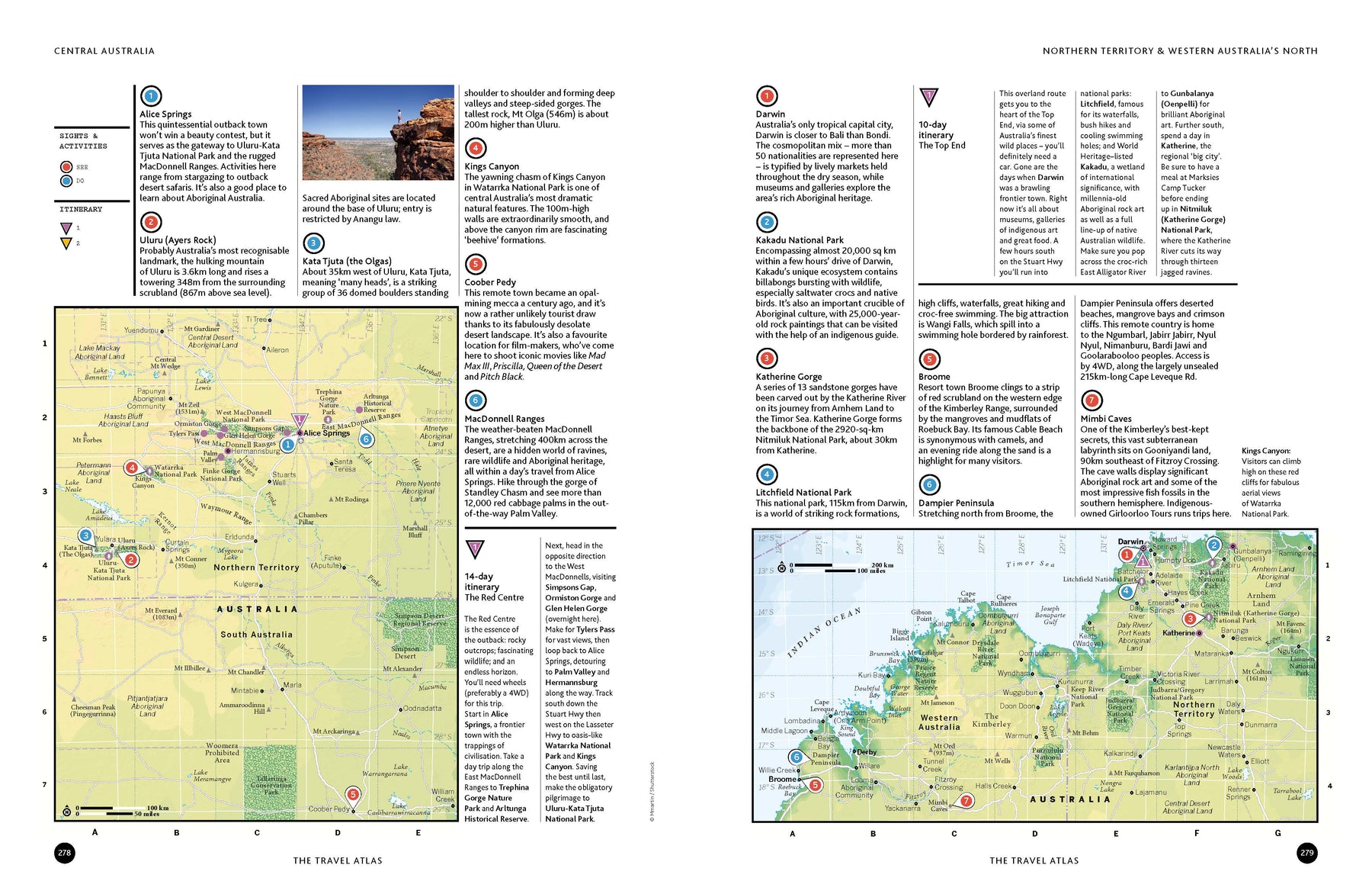 The Travel Atlas (Paperback) - Book
