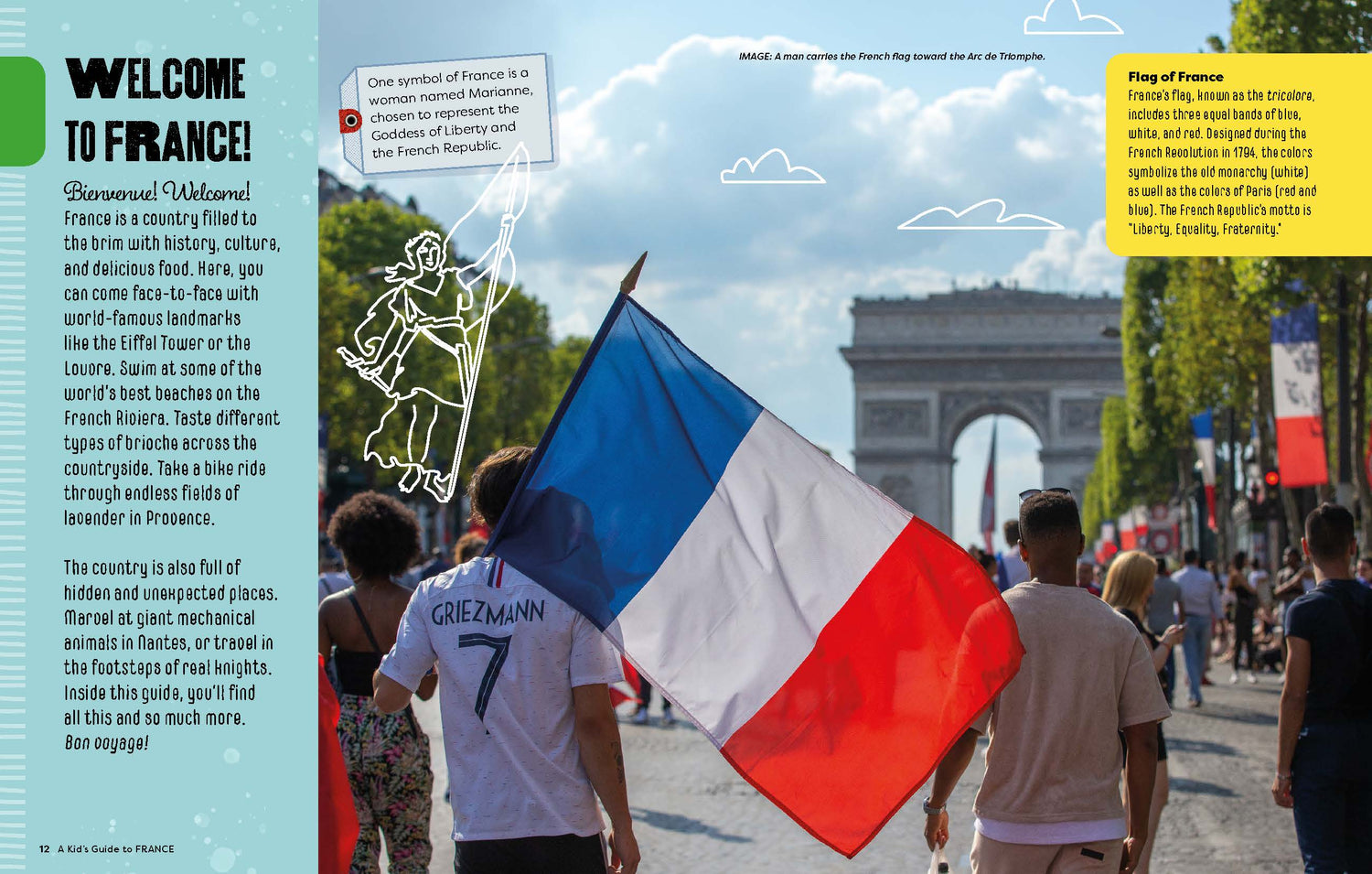 A Kid's Guide to France - (North & South America edition)