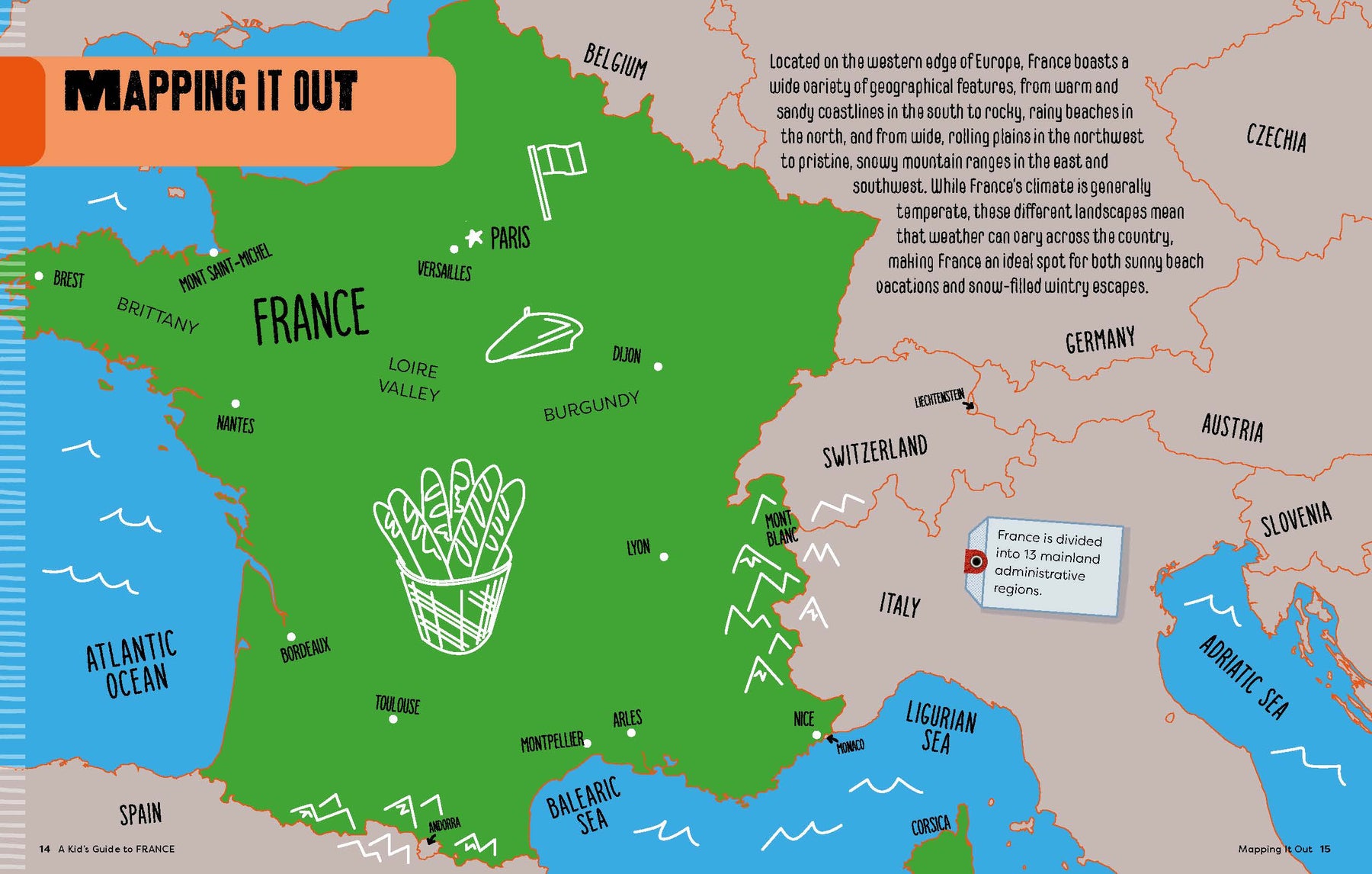 A Kid's Guide to France - (North & South America edition)