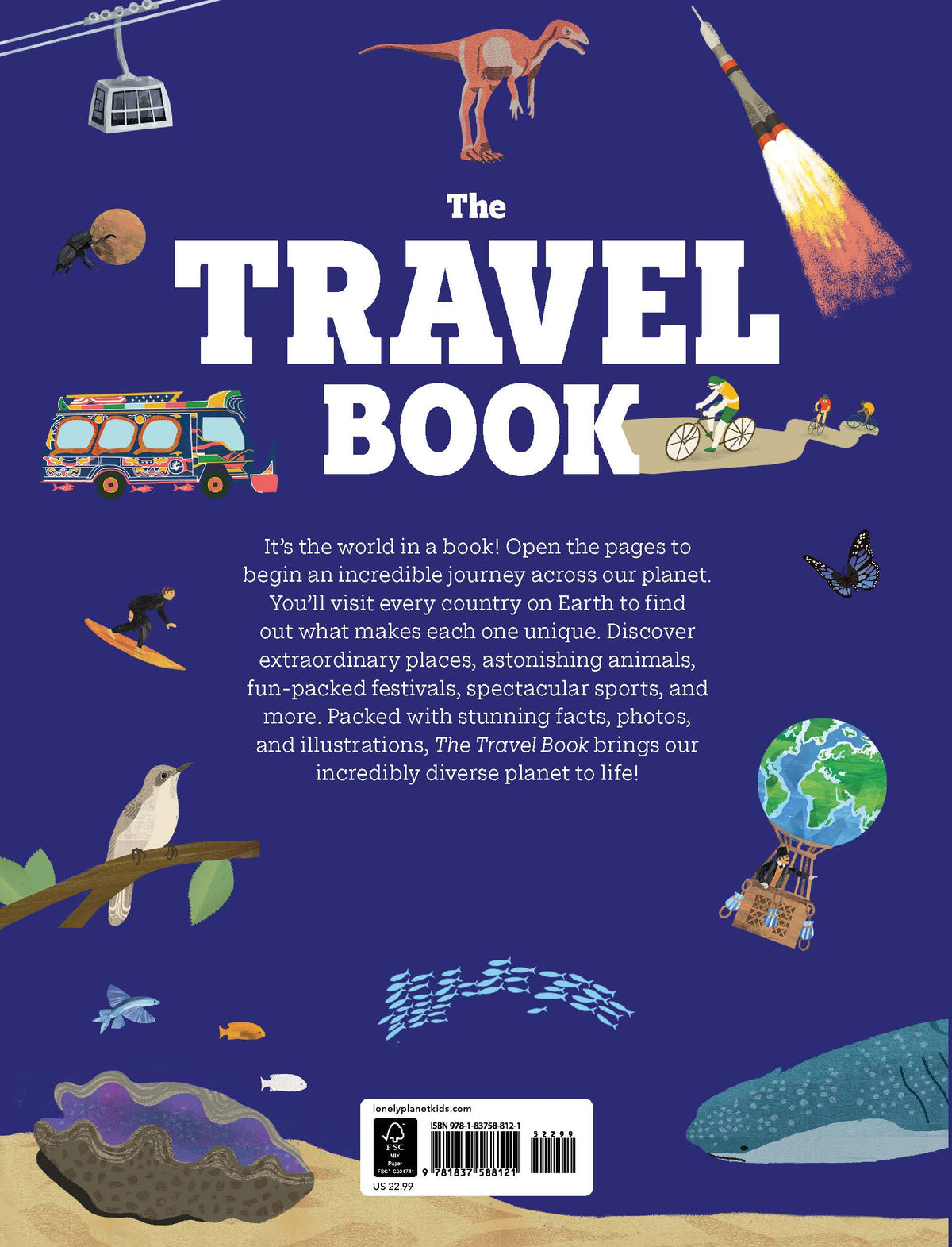 The Travel Book Lonely Planet Kids  - (North & South America edition)