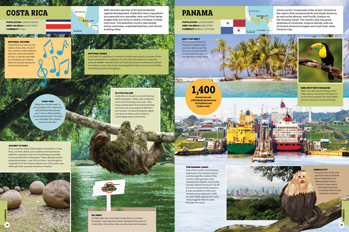 The Travel Book Lonely Planet Kids  - (North & South America edition)