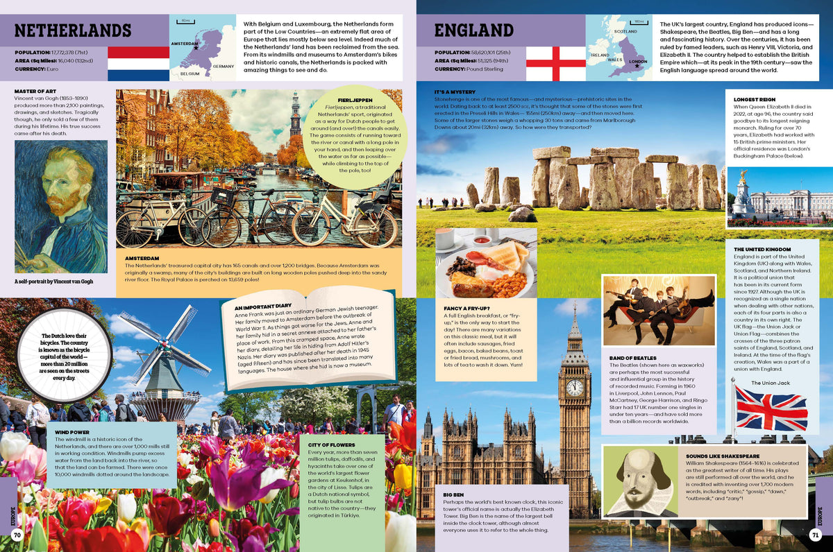 The Travel Book Lonely Planet Kids  - (North & South America edition)