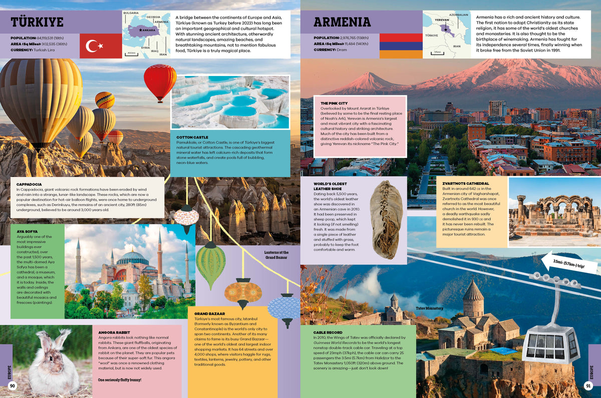 The Travel Book Lonely Planet Kids  - (North & South America edition)