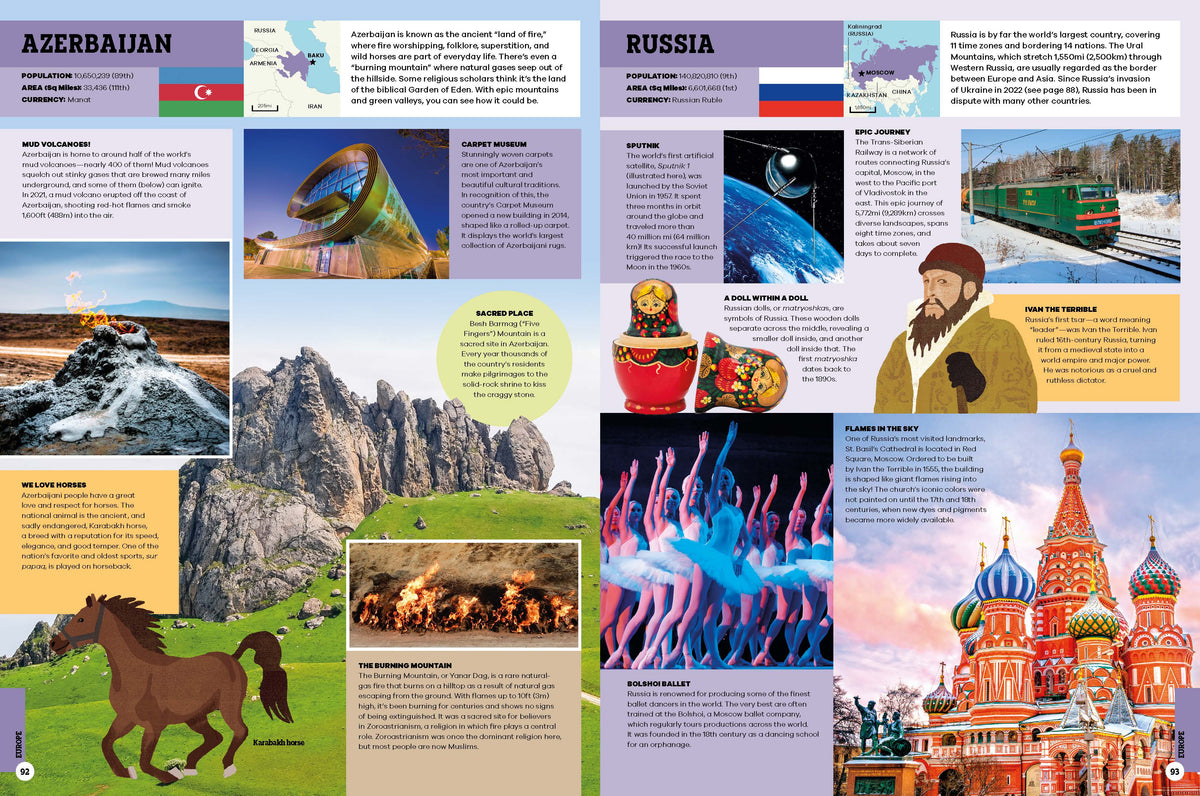 The Travel Book Lonely Planet Kids  - (North & South America edition)