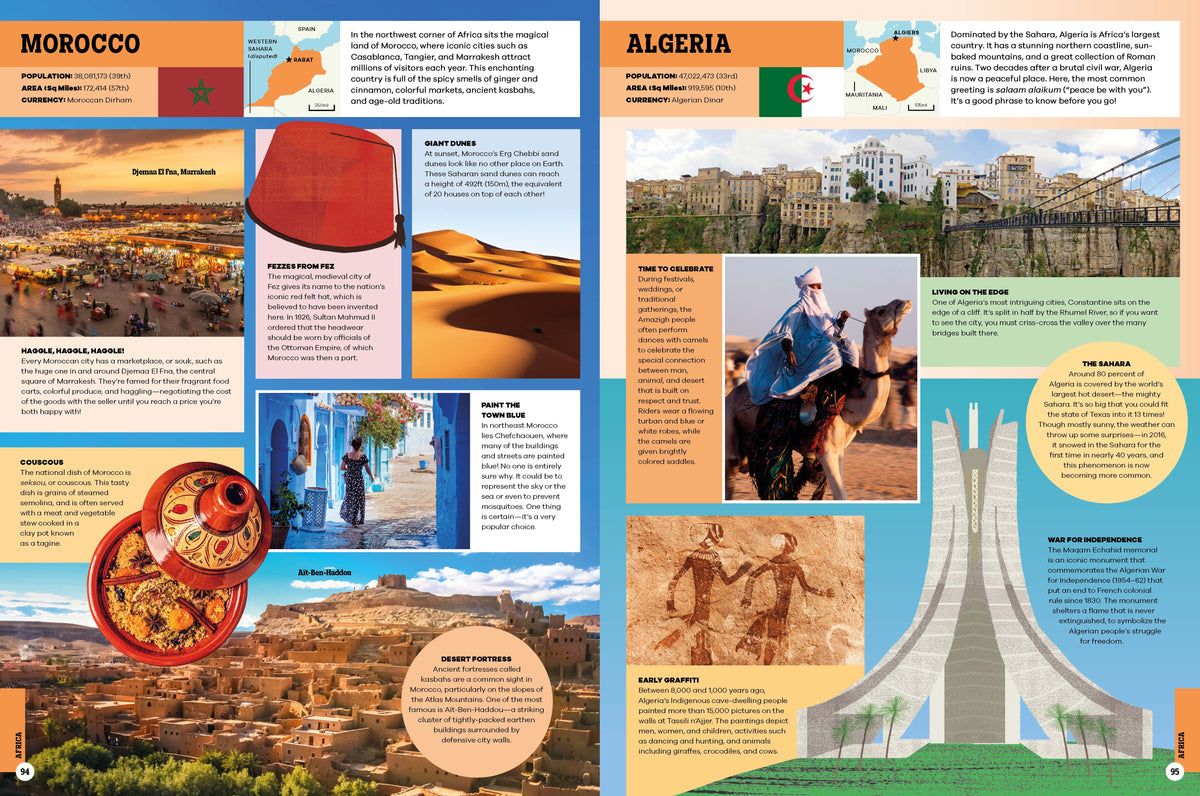 The Travel Book Lonely Planet Kids  - (North & South America edition)