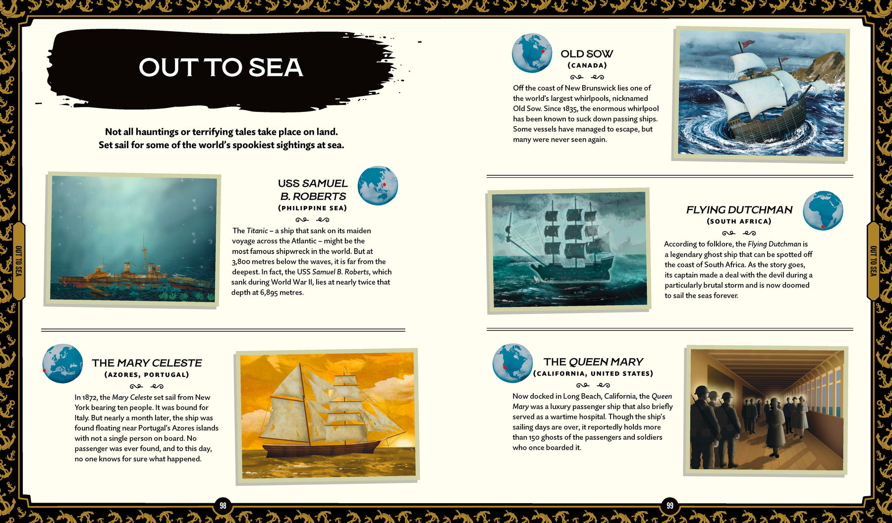 Atlas of Spooky Places - (North & South America edition)