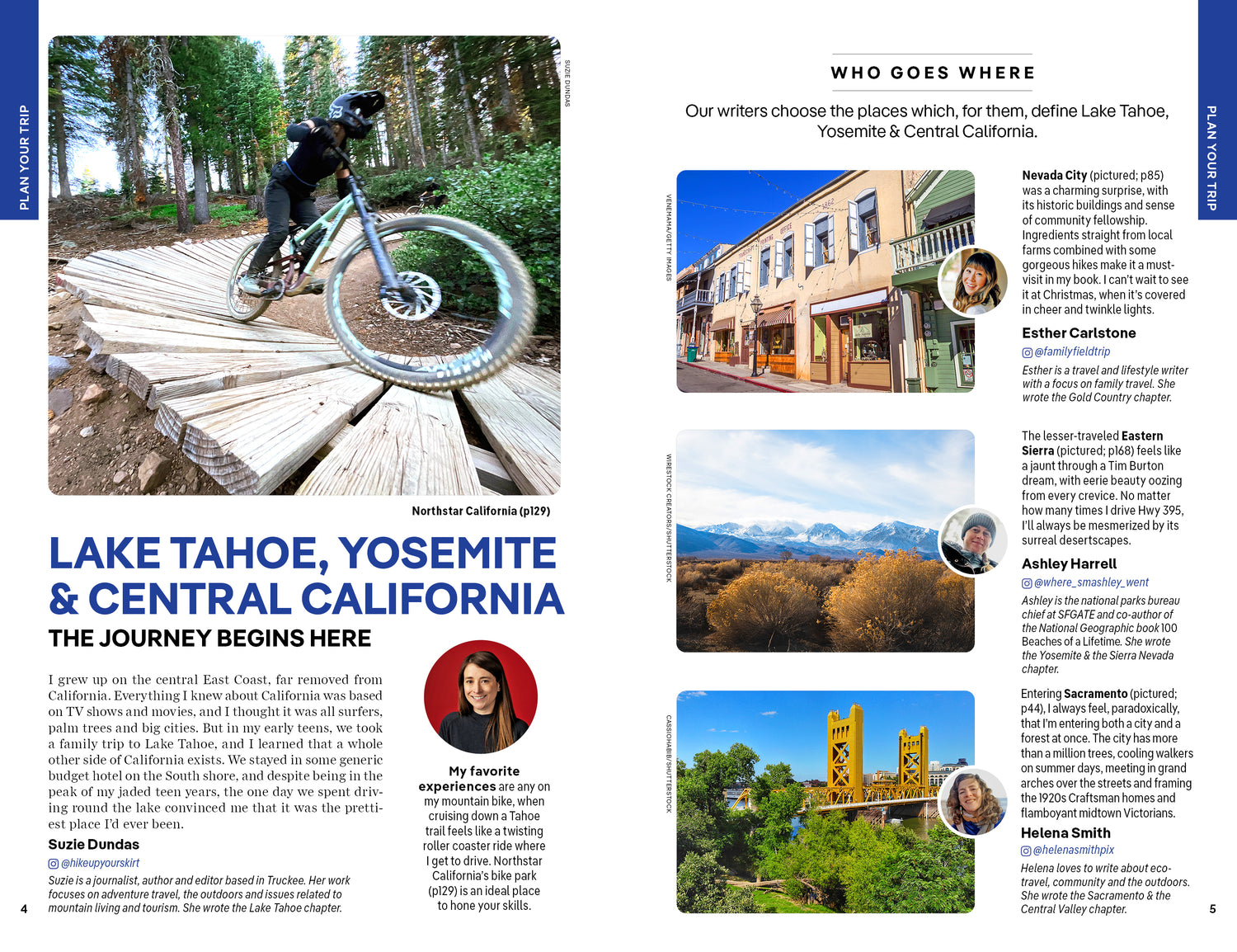 Lake Tahoe, Yosemite and Central California - Book