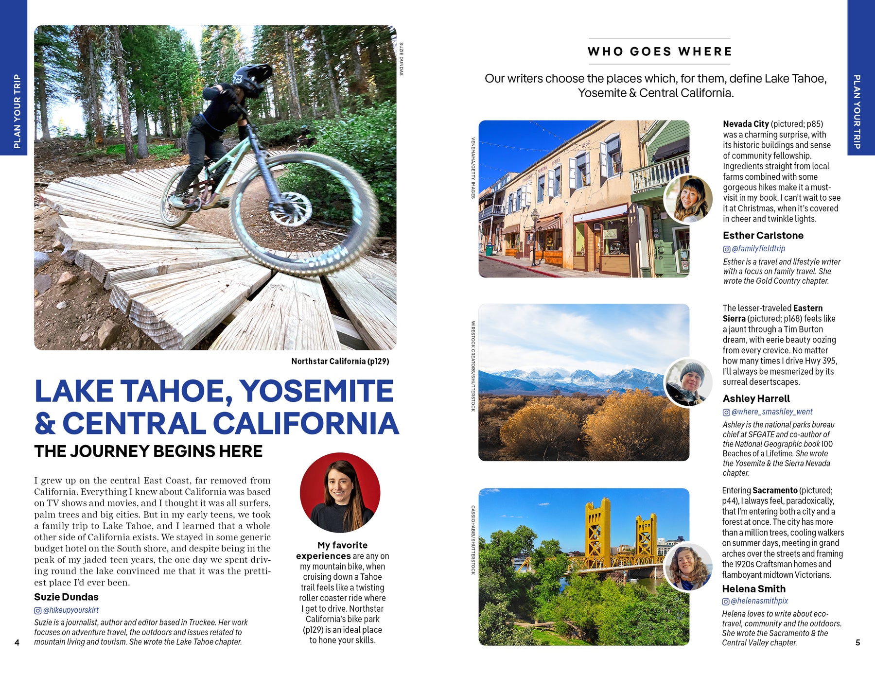 Lake Tahoe, Yosemite and Central California - Book