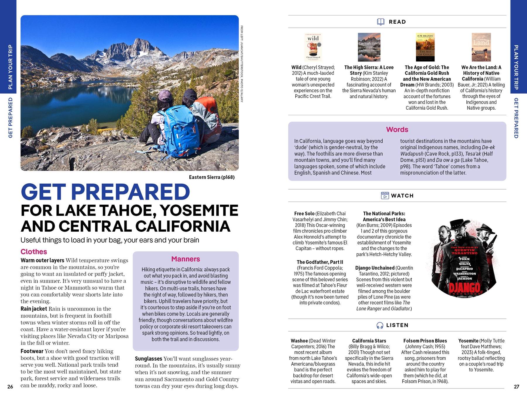 Lake Tahoe, Yosemite and Central California - Book