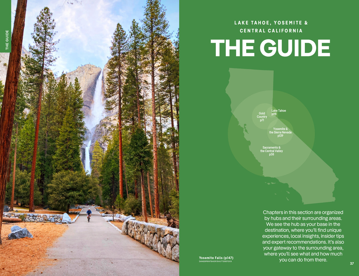 Lake Tahoe, Yosemite and Central California - Book