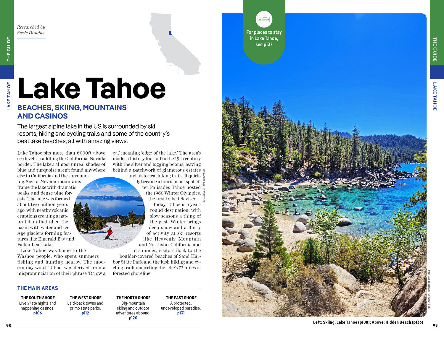Lake Tahoe, Yosemite and Central California - Book