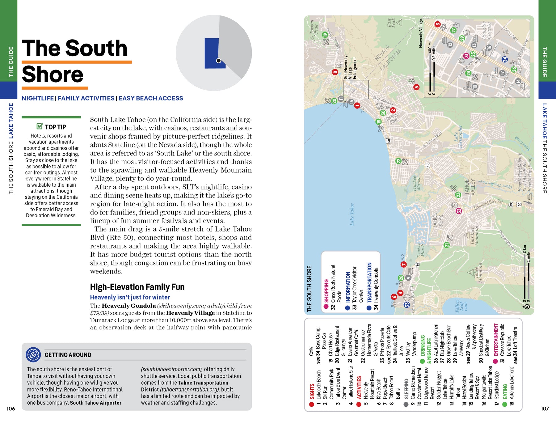 Lake Tahoe, Yosemite and Central California - Book