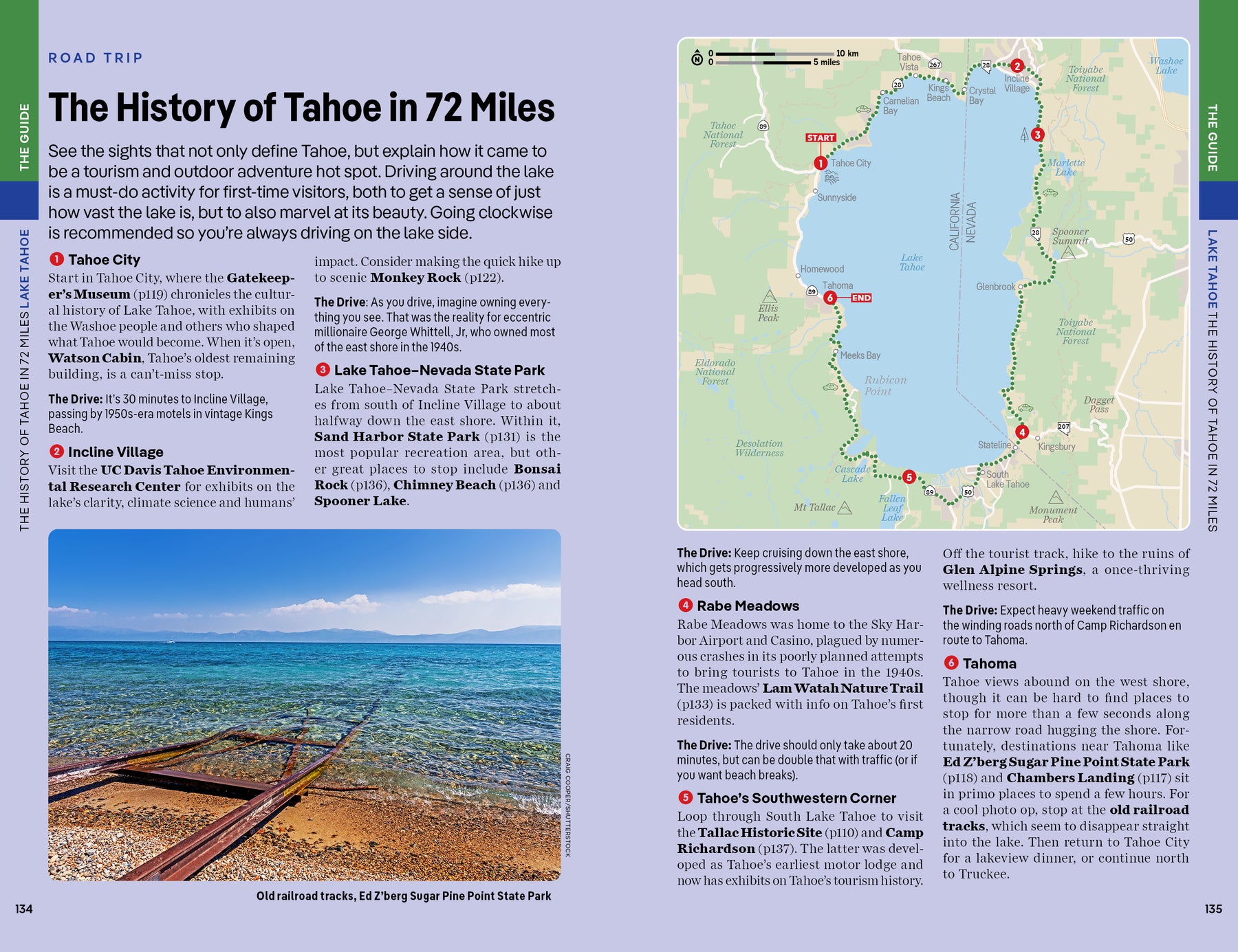 Lake Tahoe, Yosemite and Central California - Book