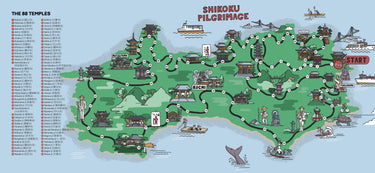 Journey Shikoku Pilgrimage - Book