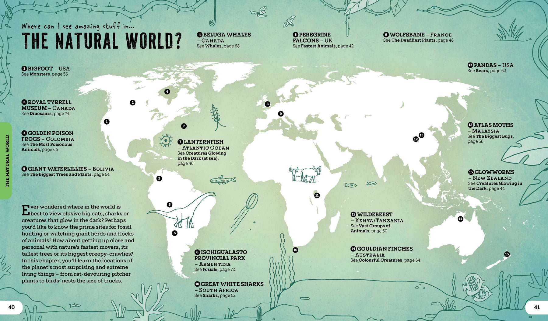 Where In The World Can I See? (North & South America edition)