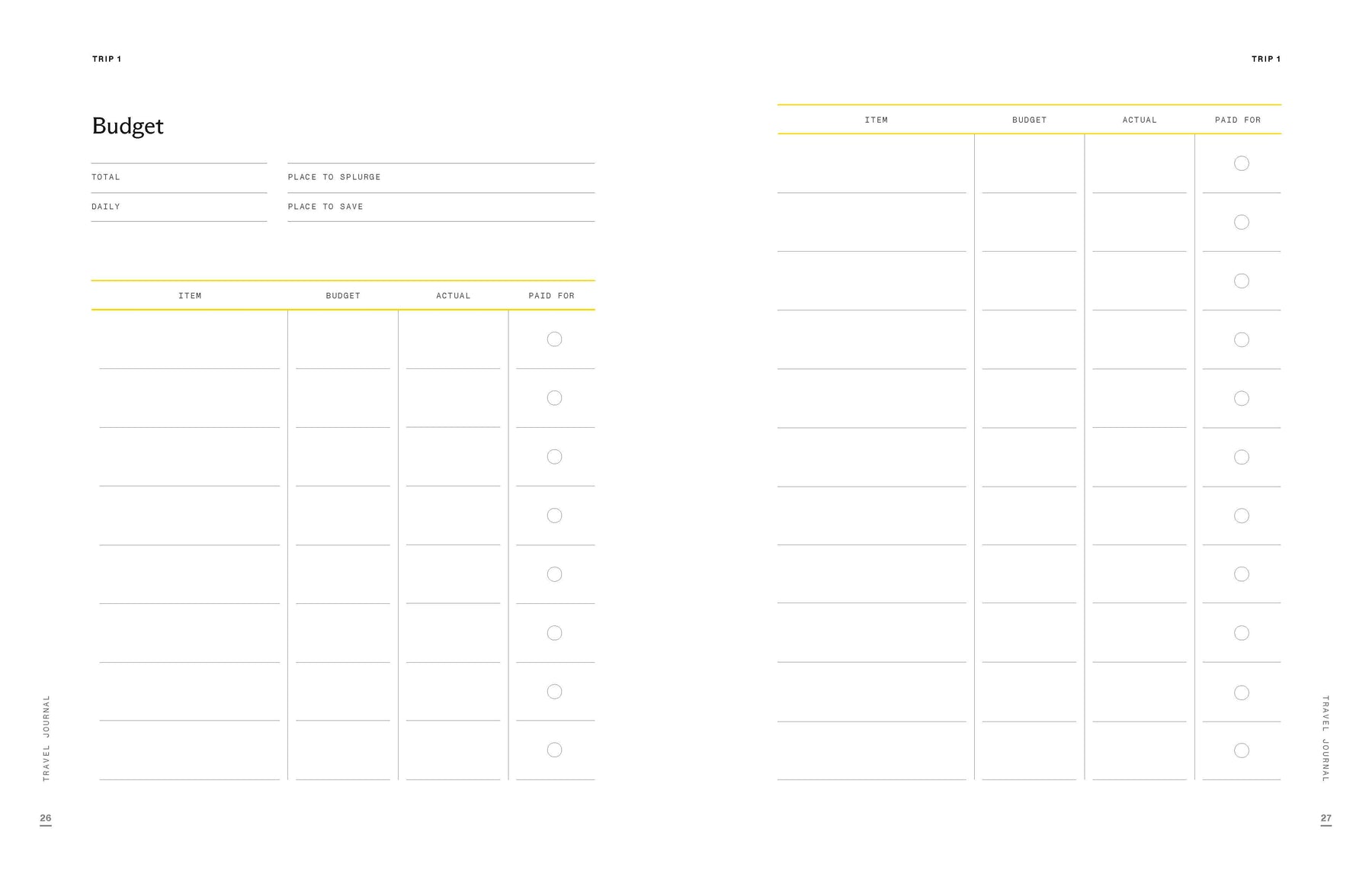 Lonely Planet's Travel Journal: Blue