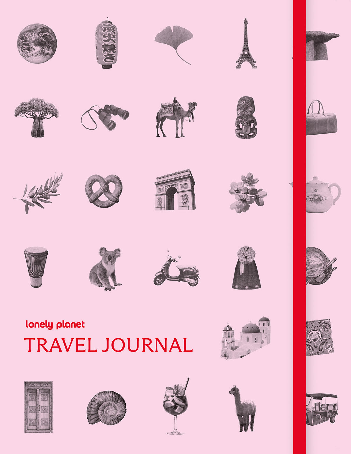 Lonely Planet's Travel Journal: Pink