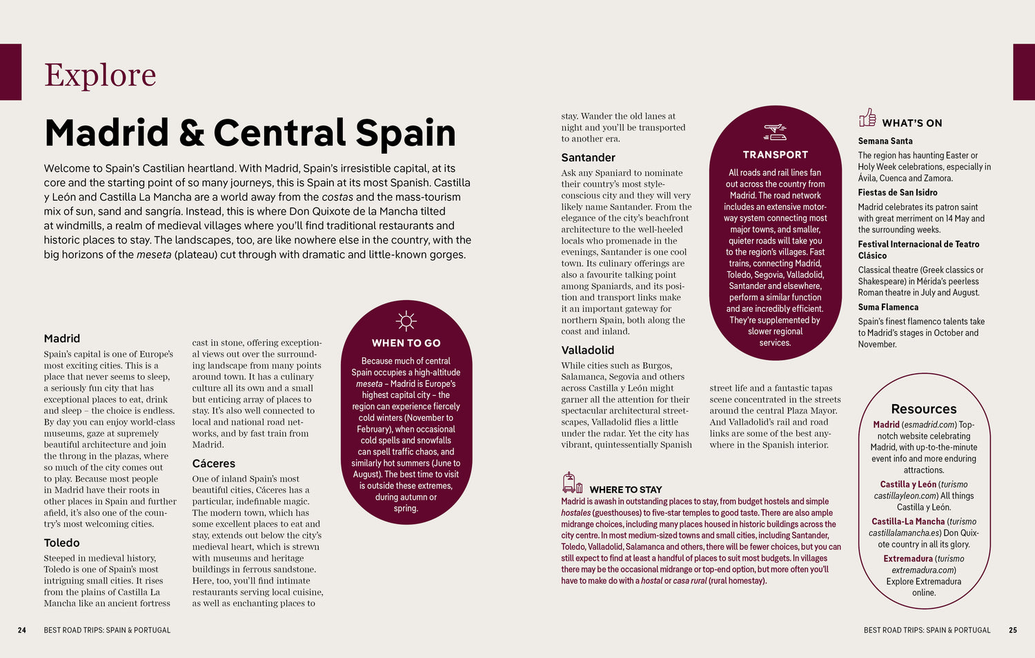 Best Road Trips Spain & Portugal - Book + eBook