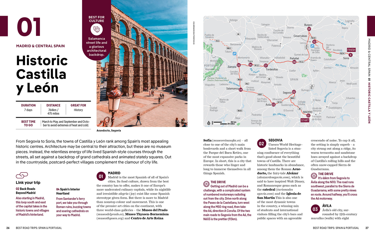 Best Road Trips Spain & Portugal - Book + eBook