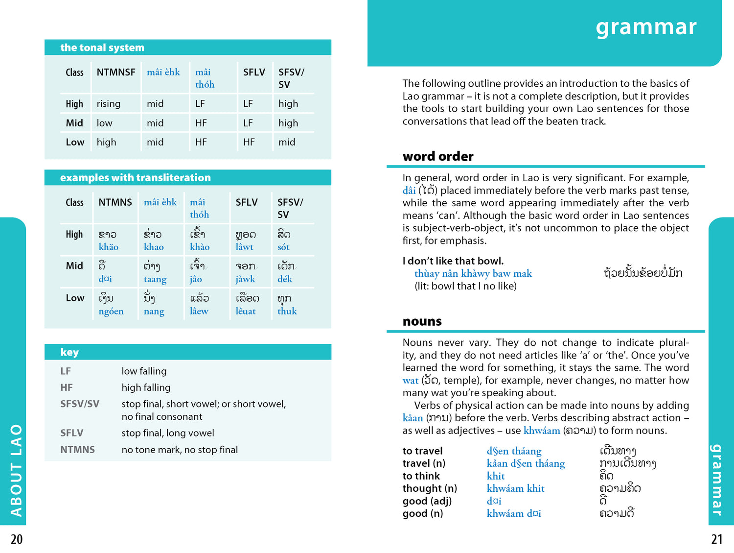 Lao Phrasebook & Dictionary - Book