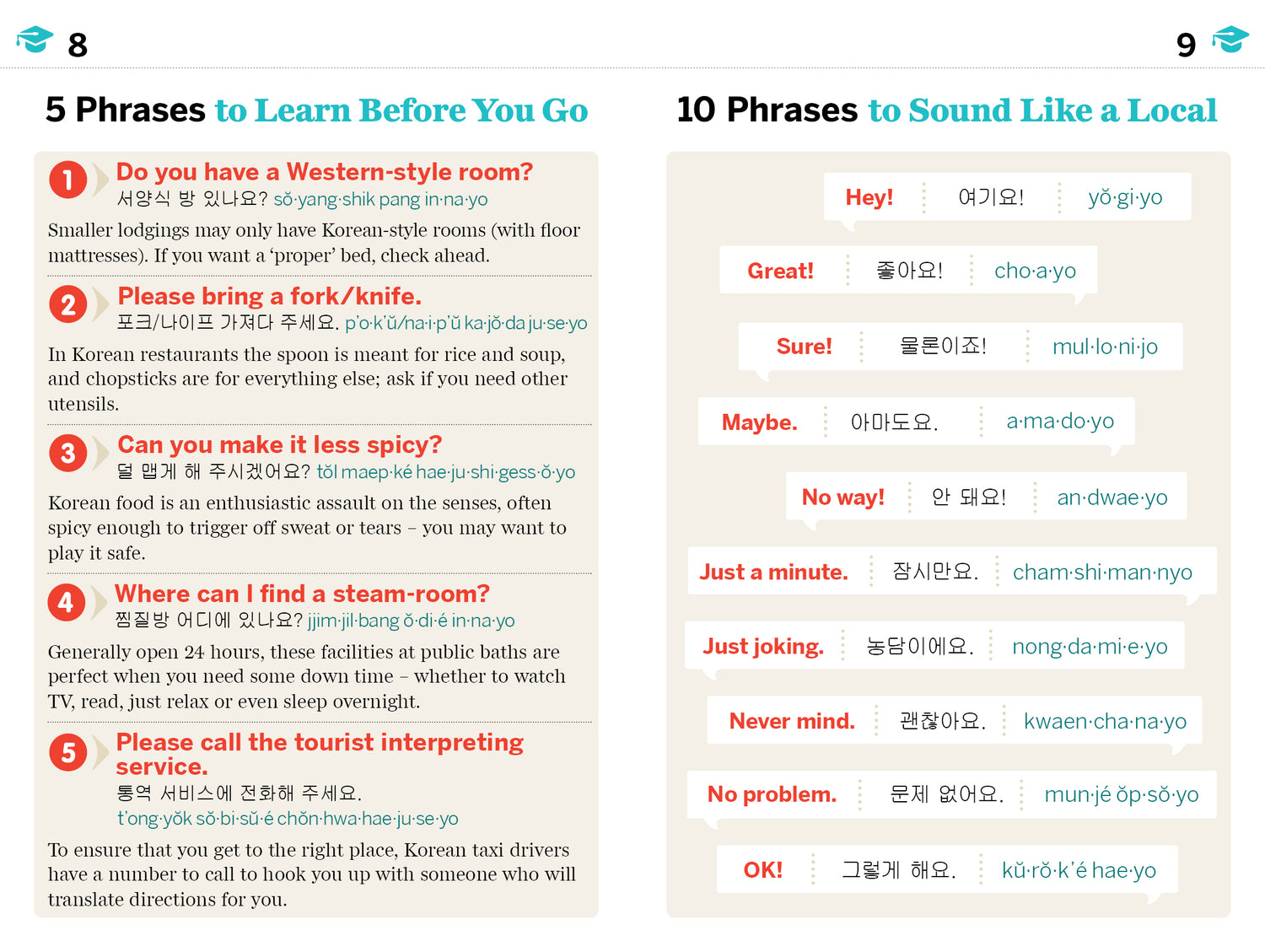 Korean Phrasebook & Dictionary - Book