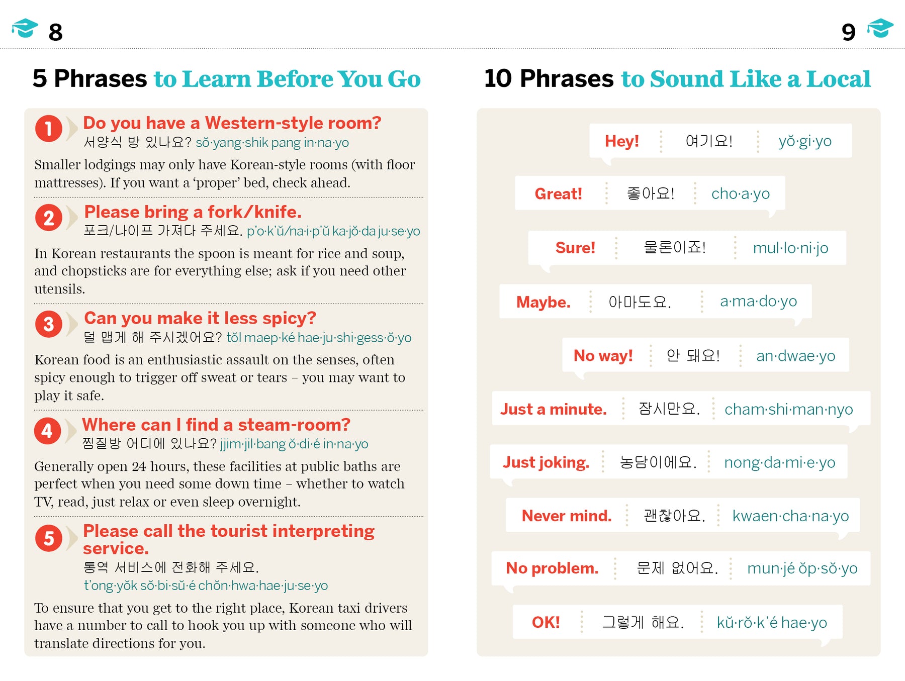 Korean Phrasebook & Dictionary - Book