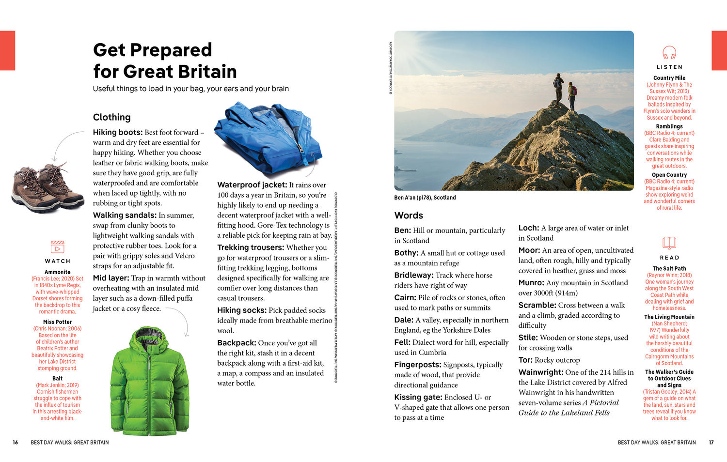 Best Day Hikes Great Britain - Book