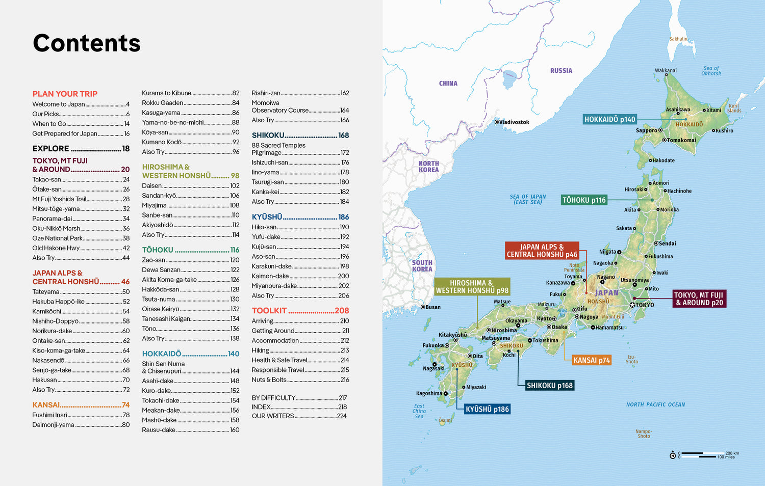 Best Day Hikes Japan - Book + eBook