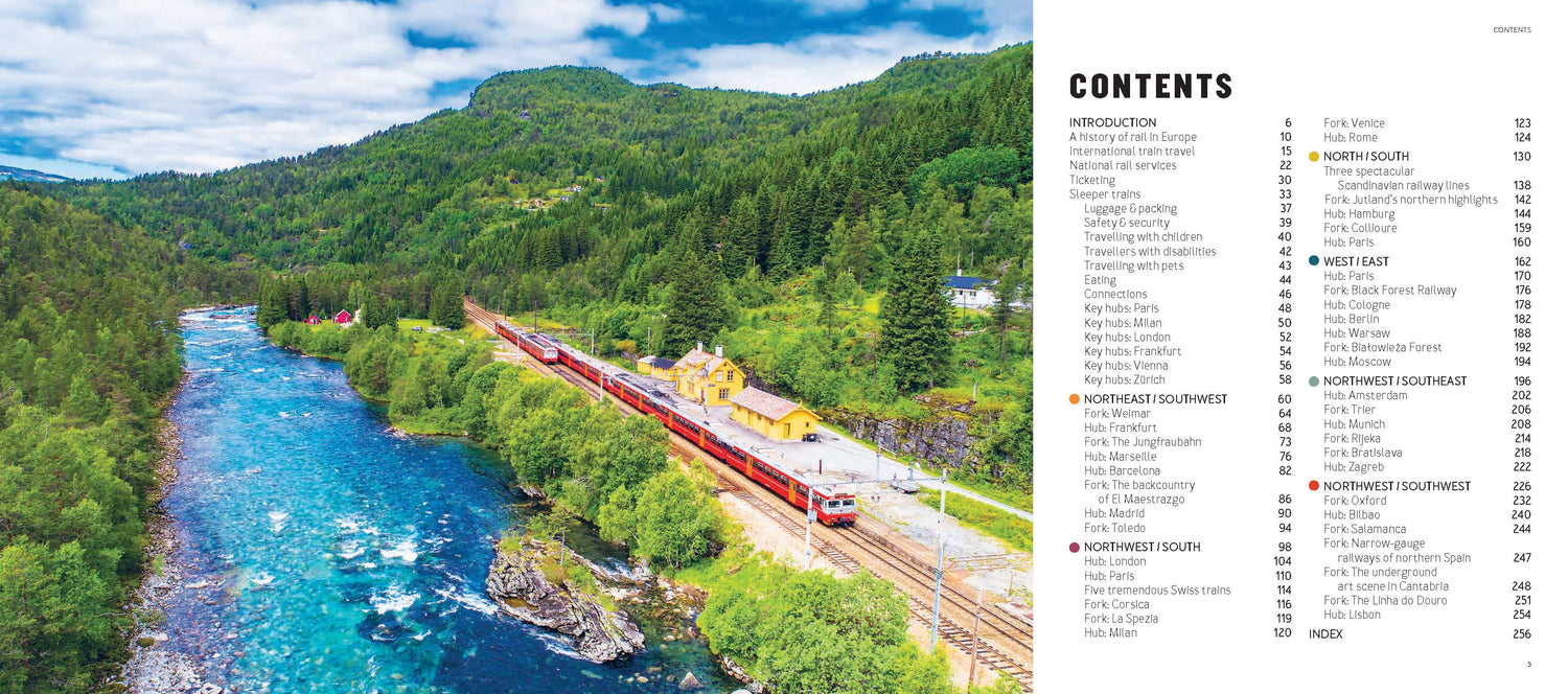 Lonely Planet's Guide to Train Travel in Europe - Book