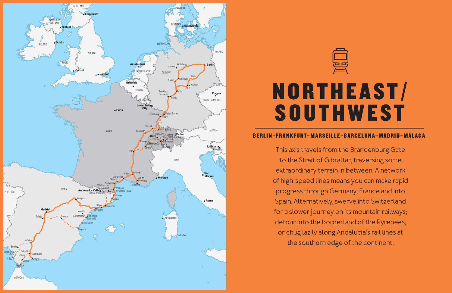 Lonely Planet's Guide to Train Travel in Europe - Book