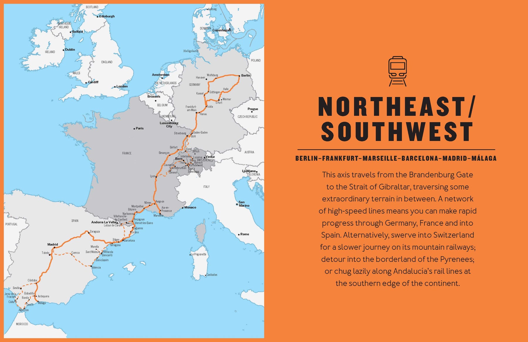 Lonely Planet's Guide to Train Travel in Europe - Book