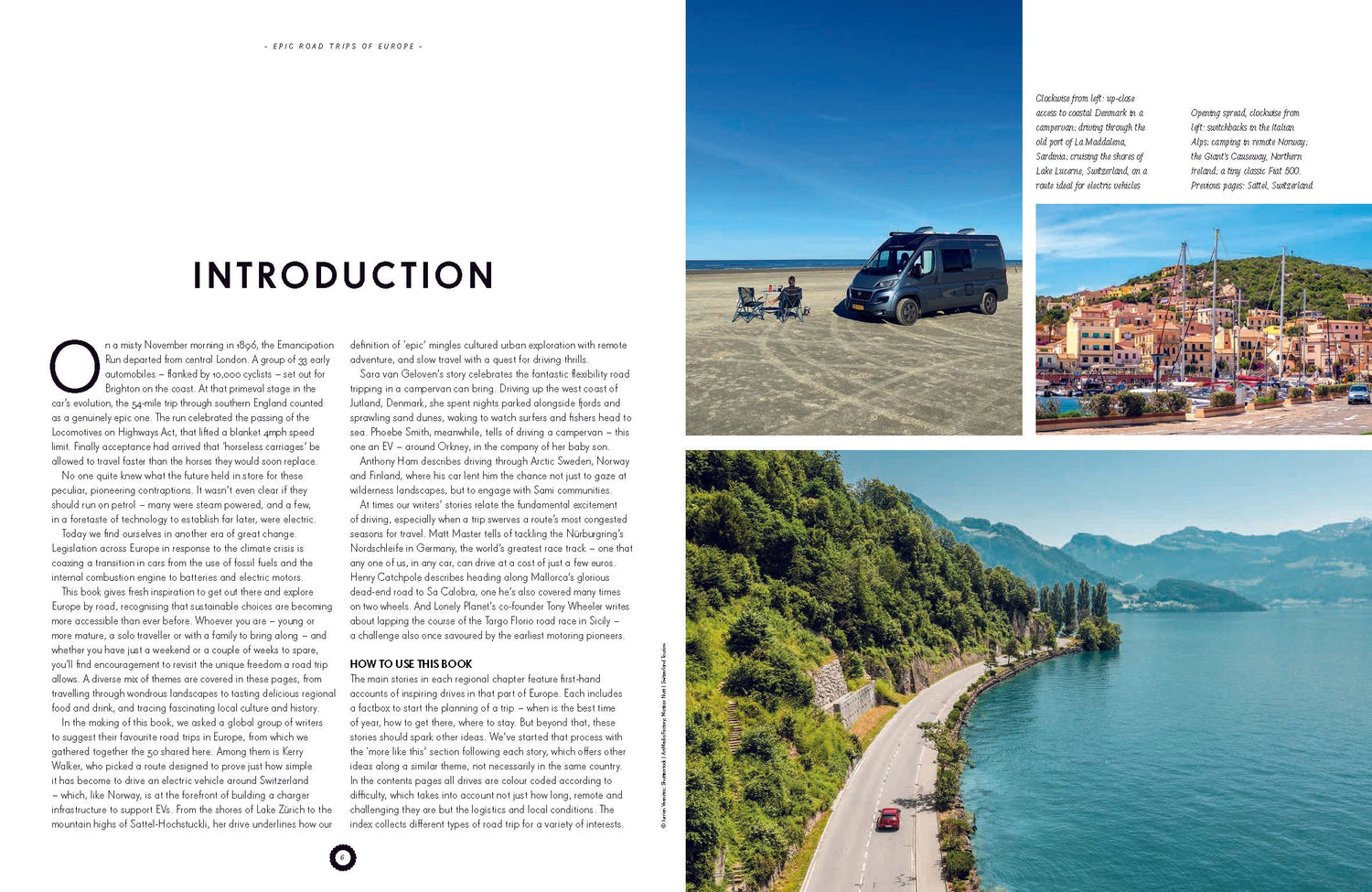 Epic Road Trips of Europe - Book